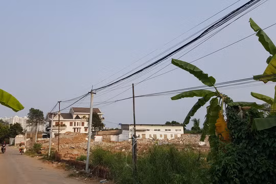 Một số căn nhà trong Dự án Bắc Phước Kiển – Nhà Bè (Ảnh: Tuổi trẻ)