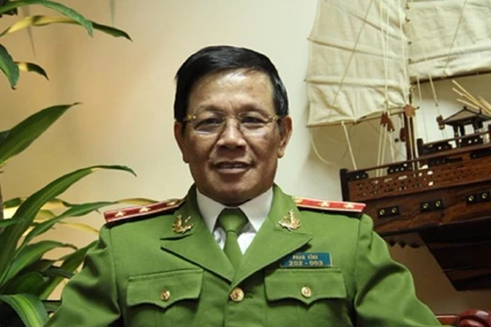 Trung tướng Phan Văn Vĩnh. Ảnh: CAND