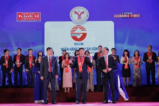 SCB 06 năm liền đạt danh hiệu “Thương hiệu mạnh Việt Nam”