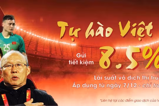 Đây không phải lần đầu tiên VPBank tung ra chương trình ưu đãi lan tỏa tình yêu với đội tuyển Việt Nam