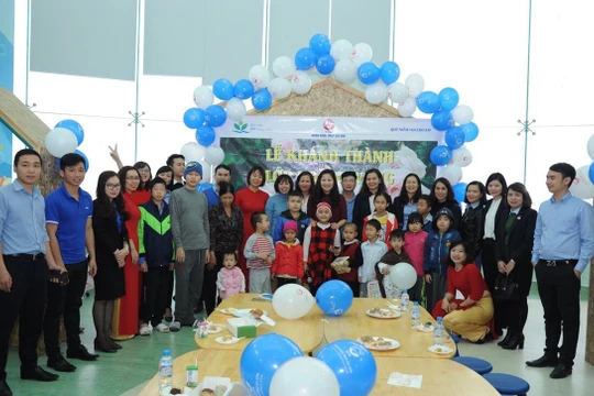 Lễ khánh thành lớp học Hy Vọng tại Bệnh viện Nhi Trung ương