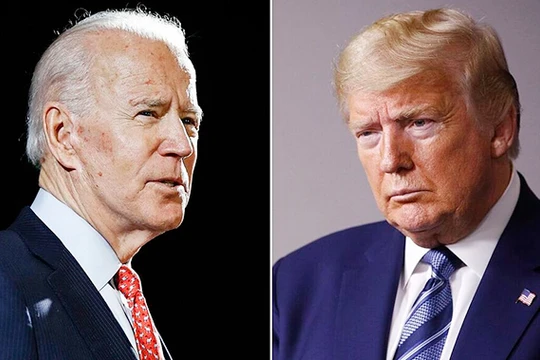 Cuộc đối đầu giữa ông Trump và ông Biden sẽ bước vào giai đoạn quyết liệt nhất sau khi đại hội hai đảng kết thúc. Chỉ còn hai tháng nữa, thế giới sẽ biết ai là Tổng thống Mỹ (Ảnh: AP)
