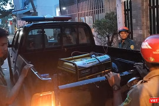 Cơ quan công an đã thu giữ vật chứng trong vụ việc đau lòng này.