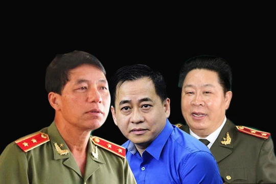 Những bị cáo chuẩn bị ra tòa trong vụ án thâu tóm đất công sản gây thiệt hại hàng ngàn tỷ đồng cho Nhà nước.