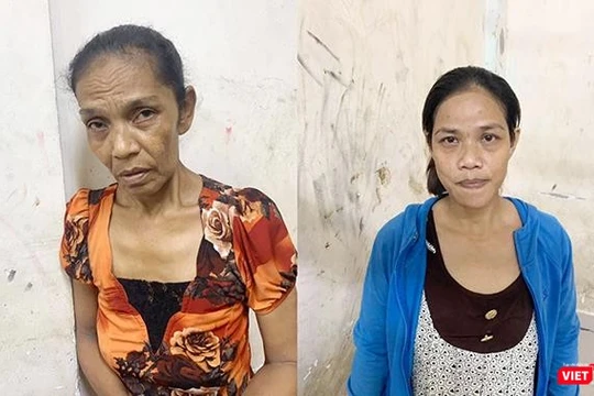 Hai đối tượng bị bắt giữ.