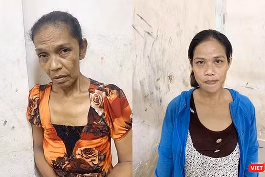 Hai đối tượng bị bắt giữ.