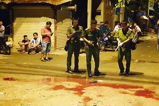 Hiện trường vụ án.