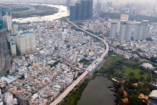 TP.HCM đang thất thế trong cuộc đua với các đô thị lớn trong khu vực. Ảnh: Zing.