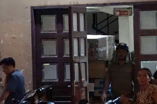 Hiện trường vụ án.