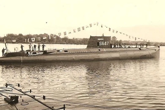 Tàu ngầm diesel-điện "Minerva", Hải quân Pháp. Ảnh: diaporama.sectionrubis.fr