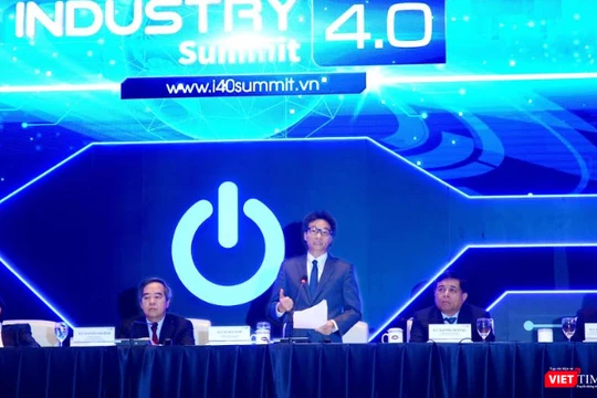 Phó Thủ tướng Vũ Đức Đam phát biểu tại Diễn đàn cấp cao về Công nghiệp 4.0