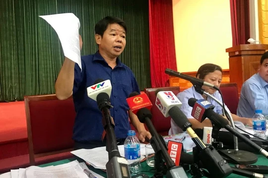 ông Nguyễn Văn Tốn, Tổng giám đốc Công ty Cổ phần Đầu tư Nước sạch sông Đà (Viwasupco).