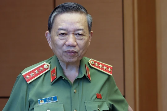 Bộ trưởng Bộ Công an Tô Lâm.