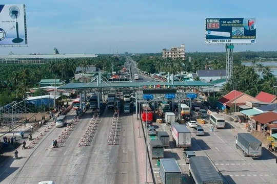 BOT Cai Lậy. Ảnh: NLD