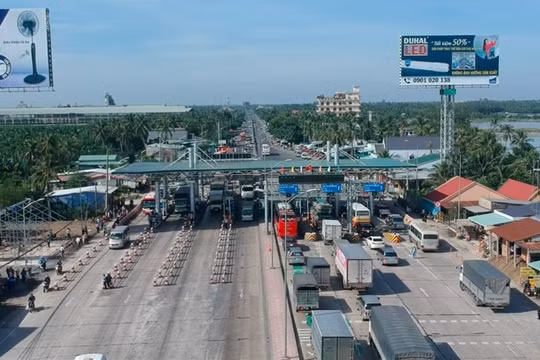 BOT Cai Lậy. Ảnh: NLD