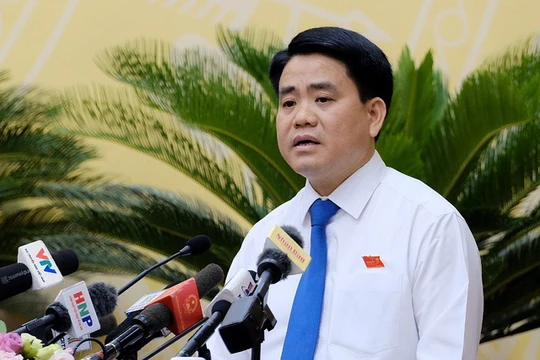 Chủ tịch UBND TP. Hà Nội Nguyễn Đức Chung.
