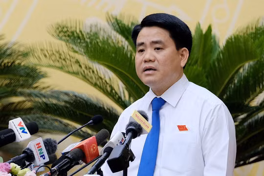 Chủ tịch UBND TP. Hà Nội Nguyễn Đức Chung.