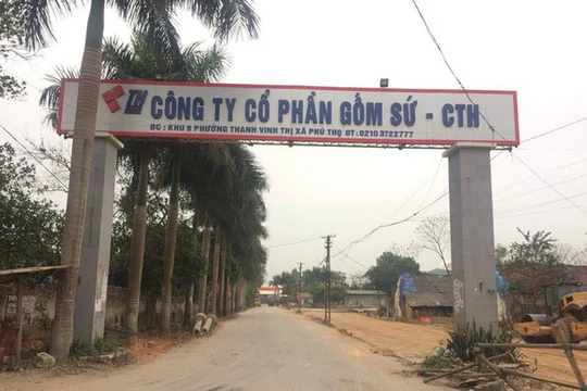 Công ty gốm sứ Thanh Hà (Phú Thọ).