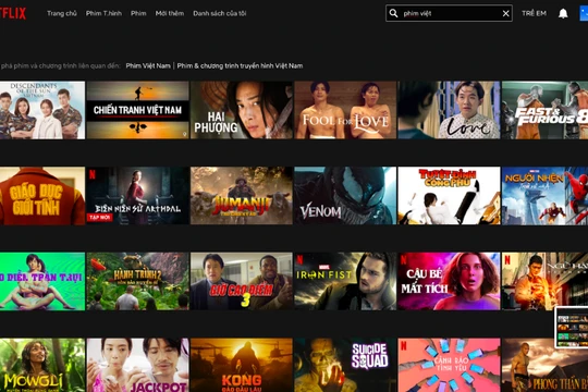 Netflix ra mắt giao diện tiếng Việt với kho gắn phụ đề và lồng tiếng bản ngữ.
