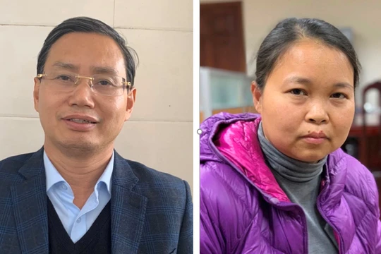 Ông Nguyễn Văn Tứ, nguyên Giám đốc Sở Kế hoạch và Đầu tư TP. Hà Nội, hiện là Chánh Văn phòng Thành ủy Hà Nội và bà Phạm Thị Thu Hường, Chánh Văn phòng Sở Kế hoạch và Đầu tư TP. Hà Nội.