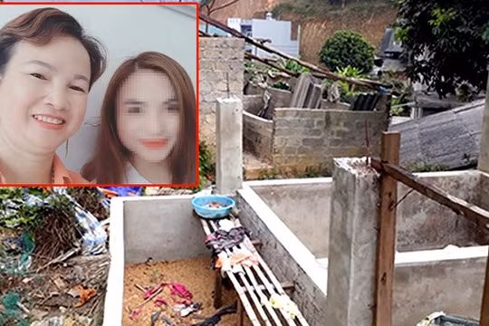 Hai mẹ con nữ sinh giao gà và hiện trường vụ án.