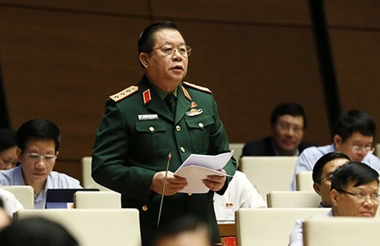 Thượng tướng Nguyễn Trọng Nghĩa - Phó Chủ nhiệm Tổng cục Chính trị Quân đội nhân dân Việt Nam.