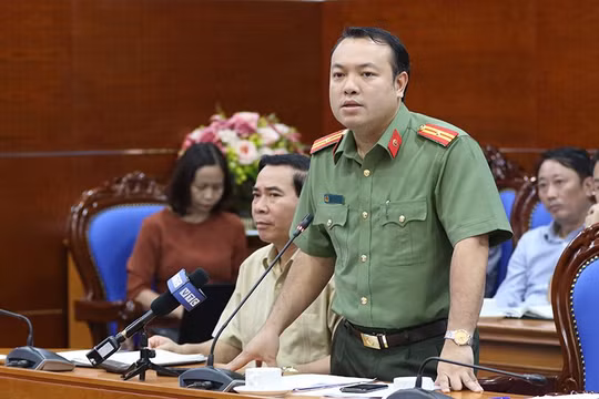 PGĐ Công an tỉnh Hòa Bình Nguyễn Hữu Đức