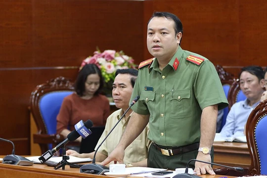 PGĐ Công an tỉnh Hòa Bình Nguyễn Hữu Đức