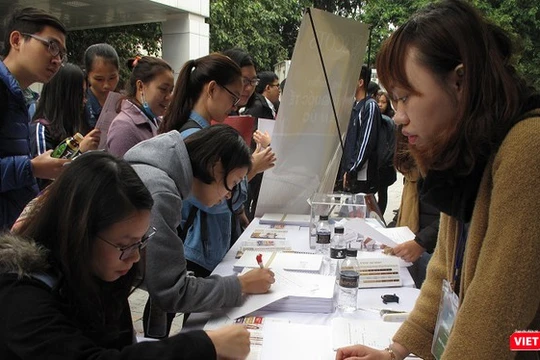 38% nhà tuyển dụng cho biết nhân viên chỉ làm việc “từ 1 - 2 năm”. Ảnh minh họa: Ánh Dương