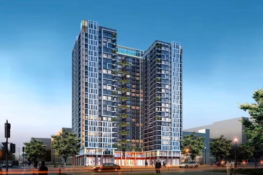 Phối cảnh dự án tại 93 Đức Giang được nhiều trang môi giới bất động sản rao bán với tên gọi Plaschem Park Long Biên hoặc Bình Minh Garden (Ảnh: Internet)