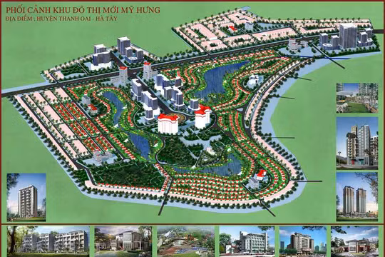 Phối cảnh một dự án bất động sản của Cienco5 (Ảnh: Internet)