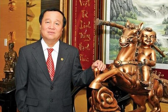 Ông Đinh Văn Vui - Chủ tịch Suối Tiên Group (Ảnh: Internet)