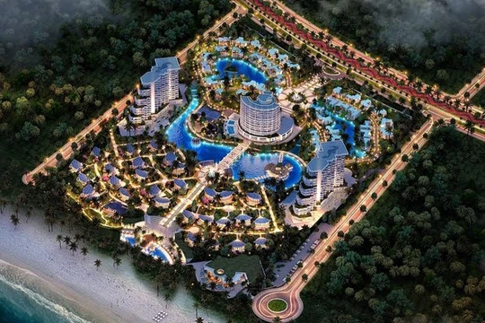 Phối cảnh dự án Nha Trang Seahorse Resort&Spa (Nguồn: Internet)