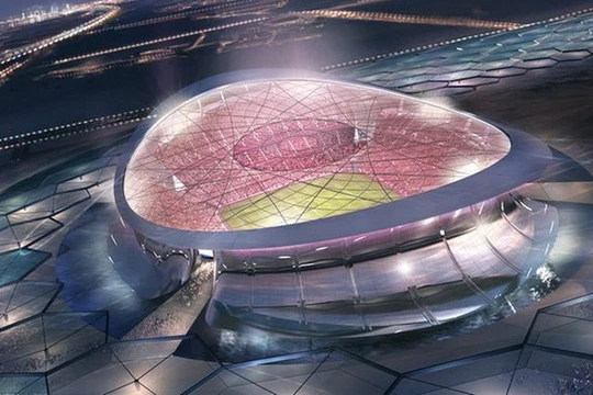 Phối cảnh sân Lusail Iconic (Nguồn: Internet)