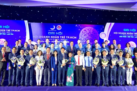 Đại hội Hội Doanh nhân trẻ TP HCM nhiệm kỳ 2020 - 2023 