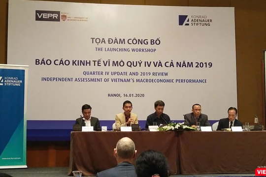 Toàn cảnh buổi tọa đàm "Công bố Báo cáo Kinh tế Vĩ mô Quý IV và cả năm 2019" của VEPR