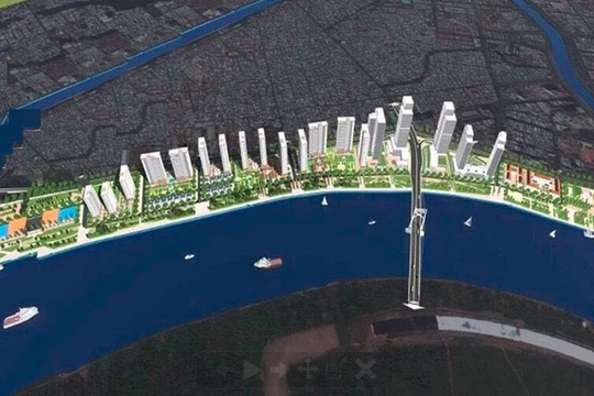 Phối cảnh dự án Nhà Rồng - Khánh Hội (Ảnh: Internet)