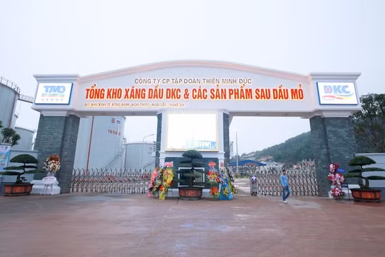 Tổng kho xăng dầu DKC của TMD Group