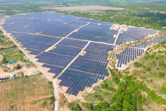 Một dự án điện mặt trời tại Việt Nam có công suất lắp đặt 50 MW mà SEC đã thâu tóm (Ảnh: Super Energy Corporation)