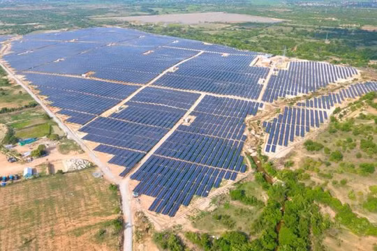 Một dự án điện mặt trời tại Việt Nam có công suất lắp đặt 50 MW mà SEC đã thâu tóm (Ảnh: Super Energy Corporation)