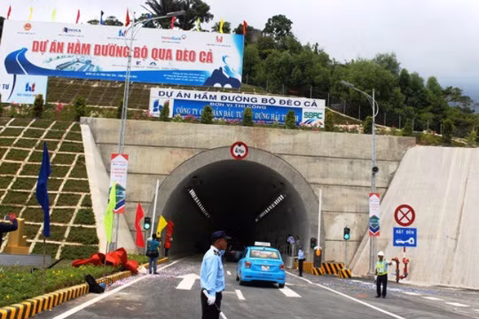 Hầm đường bộ qua Đèo Cả - một dự án giao thông nổi bật của Tập đoàn Đèo Cả (Nguồn; Internet)