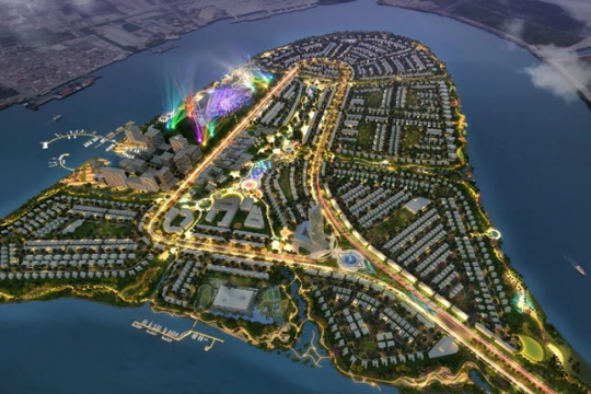 Phối cảnh khu du lịch Nhơn Phước