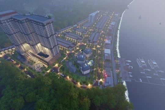 Phối cảnh dự án Nam Hội An City Riverside được quảng bá trên một số trang môi giới bất động sản 