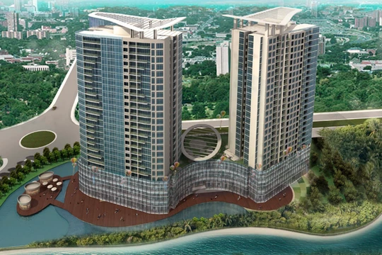 Phối cảnh dự án Centermark do CTCP Đầu tư địa ốc Hưng Phú đầu tư (Ảnh: hungphu.com)