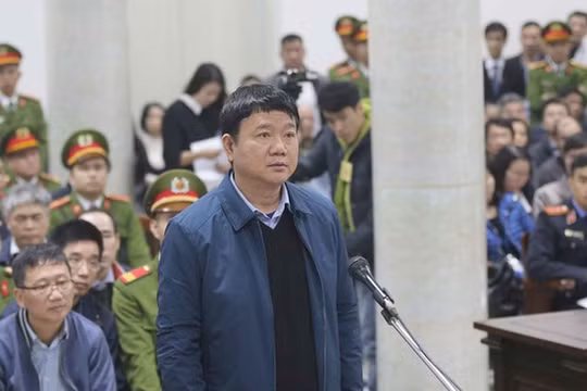 Ông Đinh La Thăng tại một phiên tòa vào năm 2018 (Ảnh: TTXVN)