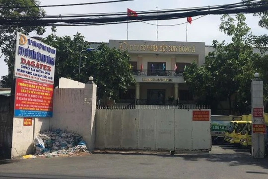 Trụ sở chính của CTCP Dệt may Đông Á (Ảnh: P.D)