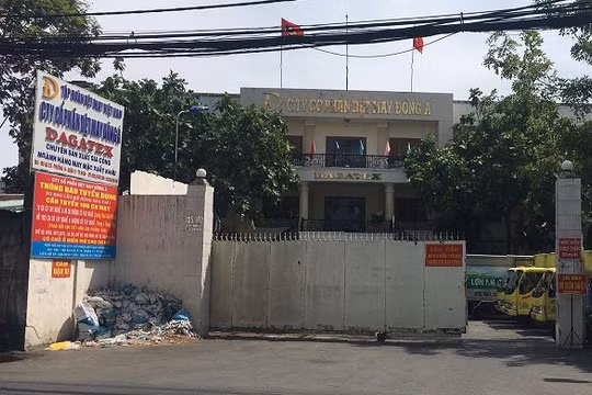 Trụ sở chính của CTCP Dệt may Đông Á (Ảnh: P.D)