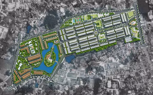 Phối cảnh dự án Thái Hưng Eco City trên một số trang môi giới bất động sản (Ảnh: Internet)