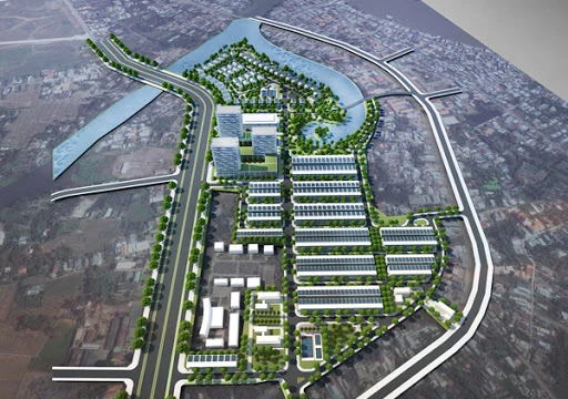 Phối cảnh Khu dân cư Chợ Mới tại tỉnh Long An