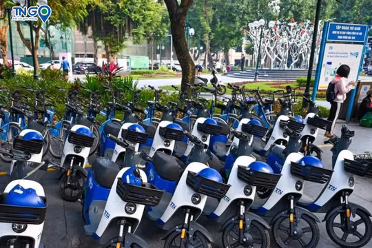 Hé lộ về doanh nghiệp cung cấp dịch vụ xe điện 2 bánh công cộng ở Hà Nội